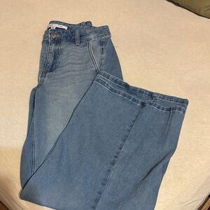 Celebrity Pink Denim with Heart Detail